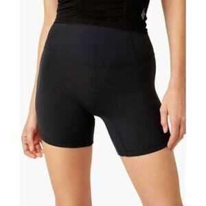 FP Movement Never Better Bike Short Large Compression Black Shorts Exercise NWT